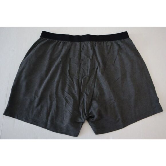 Jambys Unisex Sz 2XL Gray/Black Soft Breathable Boxer Shorts w/Pockets - Picture 2 of 9